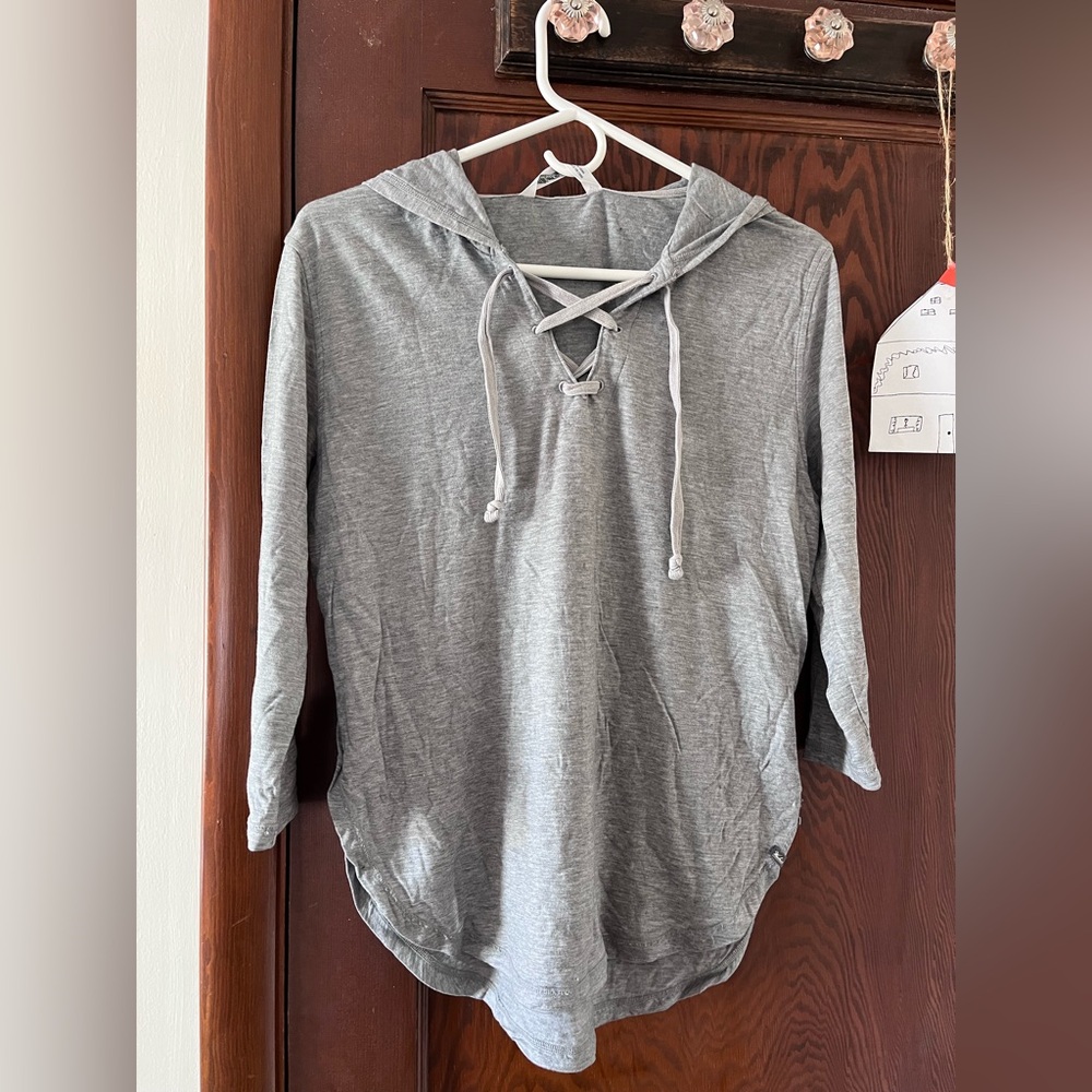 Woolrich Light Gray Women's Hoodie